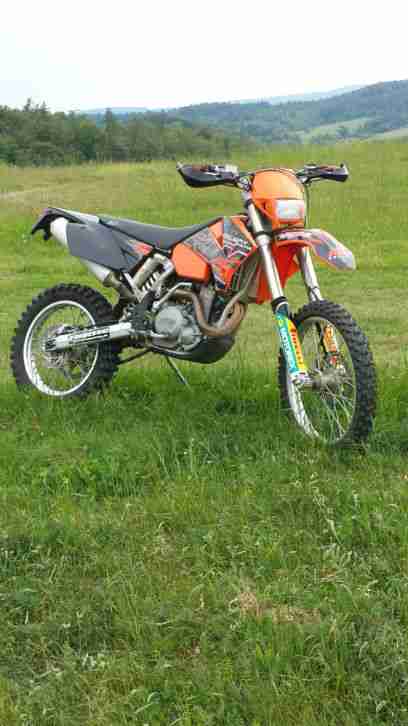 KTM 525 EXC 05 mit TÜV und Zulassung