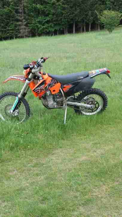 KTM 525 EXC 05 mit TÜV und Zulassung