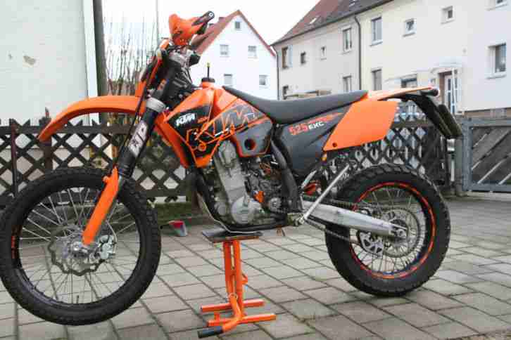 KTM 525 EXC EZ 2007 wenig gefahren