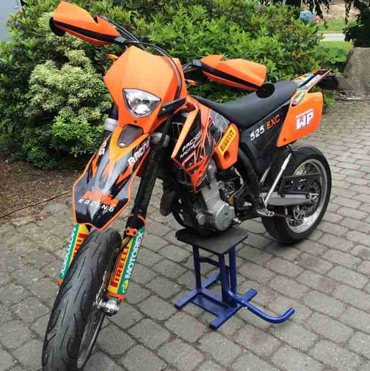 KTM 525 EXC Supermoto + Doma !!