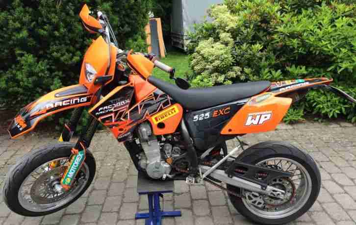 KTM 525 EXC Supermoto + Doma !!