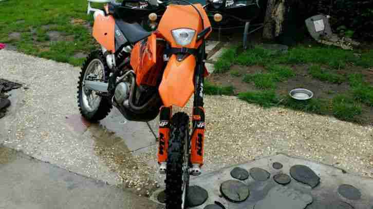 KTM 525 EXC erst 65 Betriebsstunden