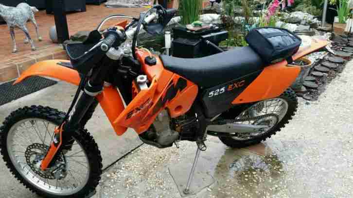 KTM 525 EXC erst 65 Betriebsstunden