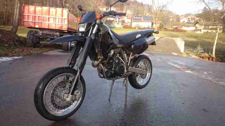 KTM 620 LC4 Supermoto Umbau mit Enduro Felgen Motor Neu von LanzaRoad