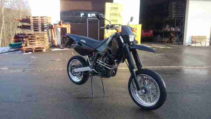 KTM 620 LC4 Supermoto Umbau mit Enduro Felgen Motor Neu von LanzaRoad