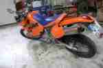 640 ADVENTURE 4T EGS ORANGE REISE ENDURO