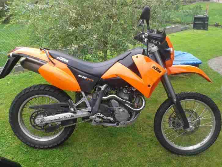 KTM 640 LC4 Enduro, Acrapovic, offene Leistung