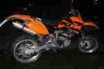 640 LC4 Enduro als SuperMoto Umbau