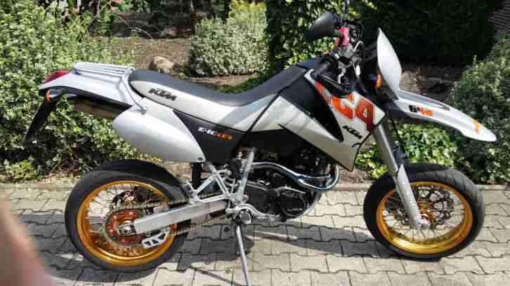 KTM 640 LC4 Supermoto Bj. 2000 Motorrad, Motor komplett überholt