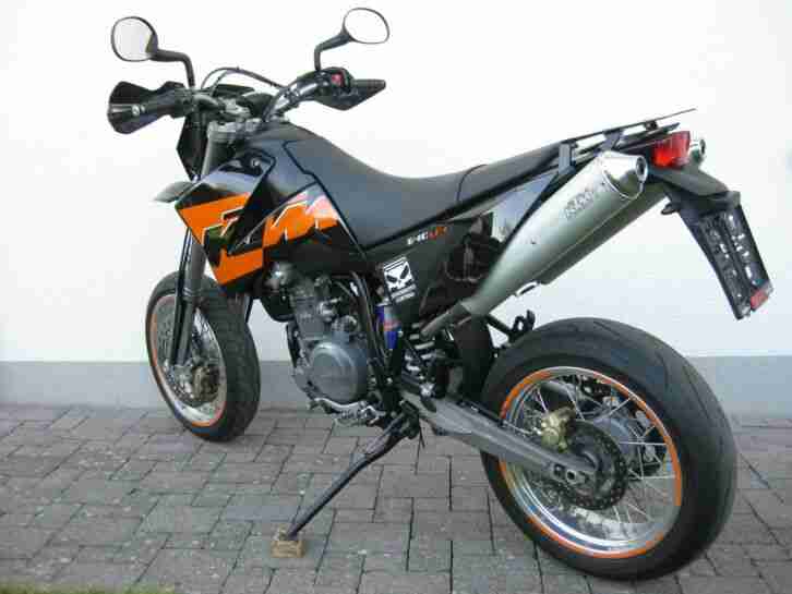 KTM 640 LC4 Supermoto Sondermodell EZ 05/2005, nur 10.876 km - Schnäpchen