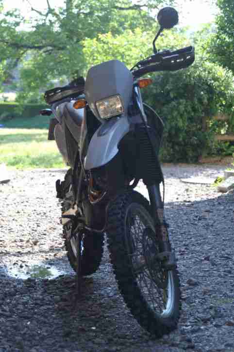 640 LC4 Supermoto mit Motocross Radsatz