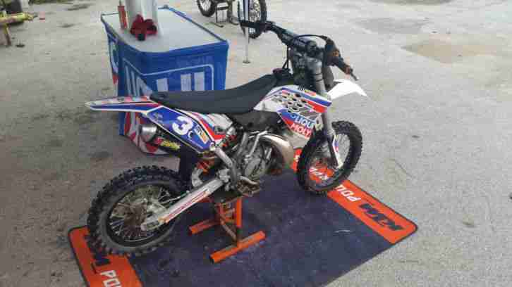 KTM 65 SX 2014 Modell 60 Stunden Mwst. ausweisbar