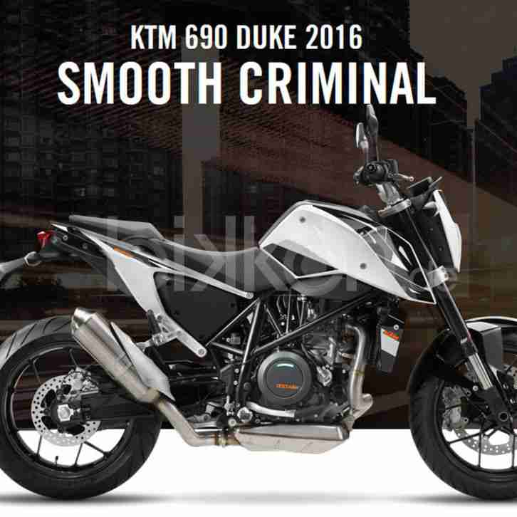 KTM 690 DUKE Modell 2016 weiss / 1 Stück noch verfügbar