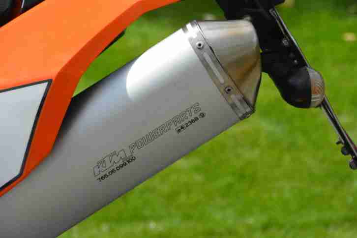 KTM 690 Enduro R mit KTM Power Parts ESD