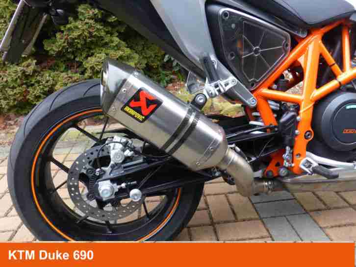 KTM DUKE 690 - Drossel 48 PS - Besser wie neu mit umfangreichem Zubehör