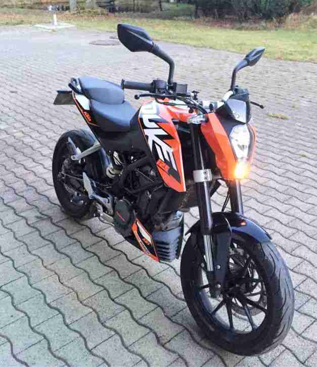 Duke 125, ABS TÜV Reifen neu