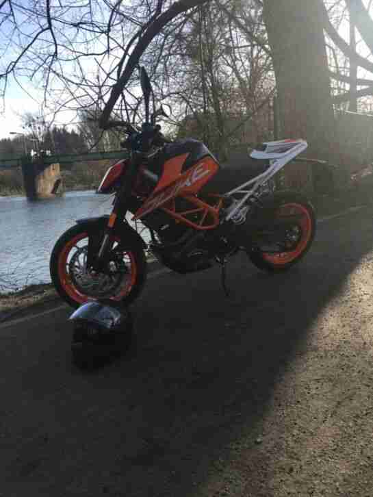 KTM Duke 390 Orange MOTOR NEU Garantie bis 31.012022 +24Monate Garantie