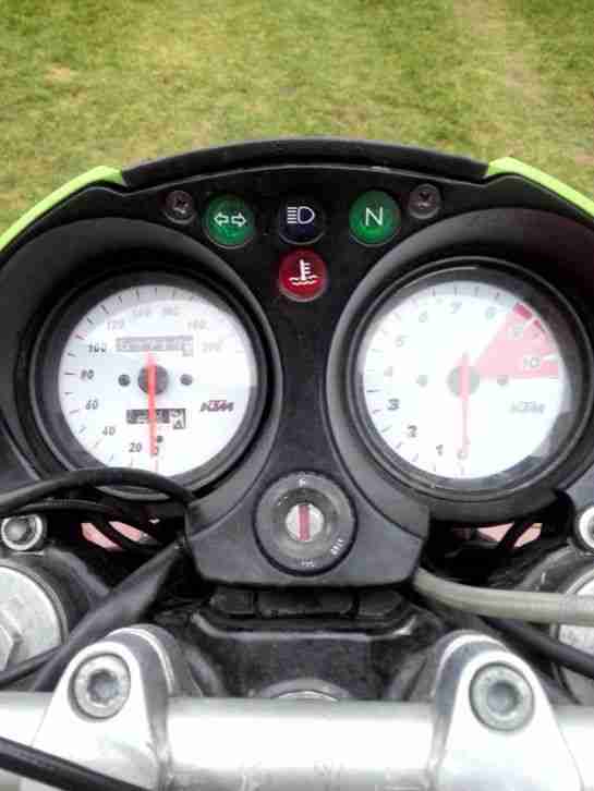 KTM Duke II Baujahr 07.1999 mit 46 KW / 63 PS Eingetragen !!! Tüv 06.2017