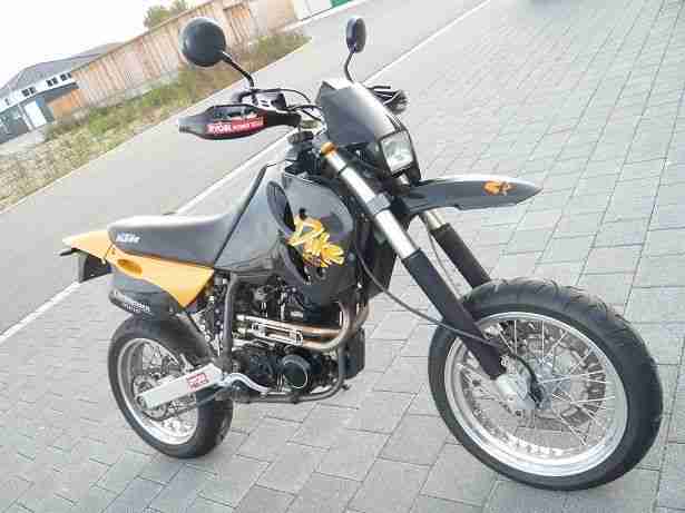 Duke SUPERMOTO Keine Defekte TIP TOP