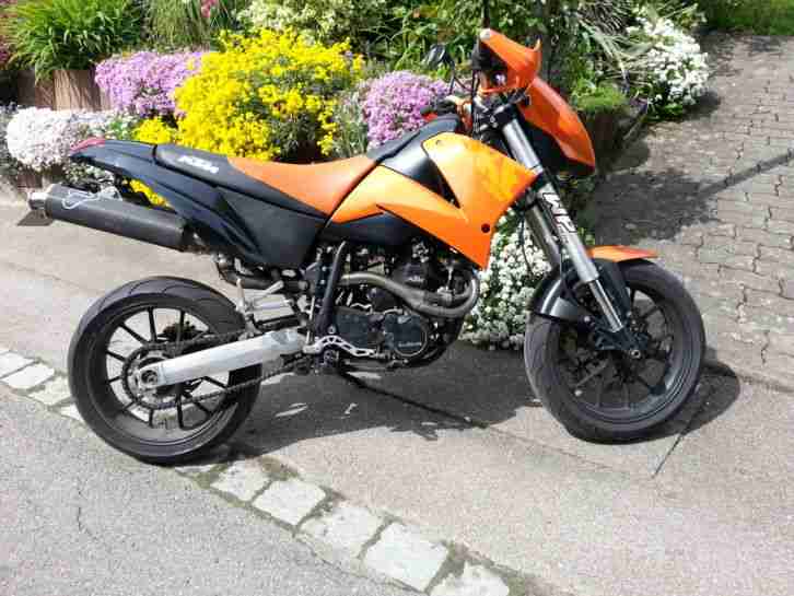 KTM Duke2 LC4 EZ 2002 mit Zubehör