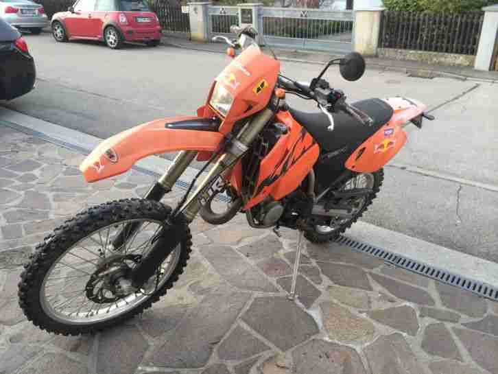 EXC 125 2003 Bastlerfahrzeug Motor läuft