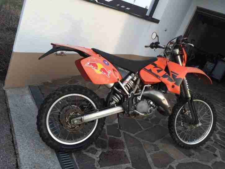 KTM EXC 125 2003 Bastlerfahrzeug Motor läuft 200 250 SX