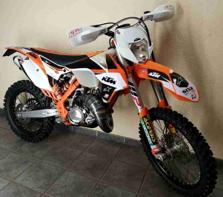 KTM EXC 125 2015 Enduro RACING unglaublich gepflegter Zustand no Husqvarna TE