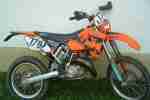 EXC 125 Motocross Enduro Dreckfräse