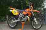 EXC 200 ´03 TÜV neu Enduro Motocross mit