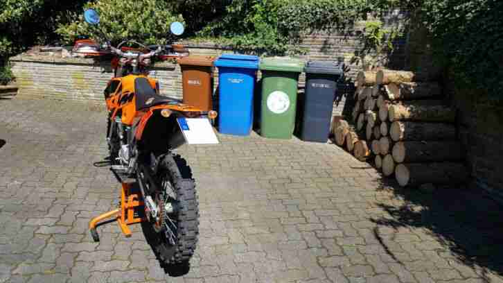 KTM EXC 400 Bj 05, 4800km, Tüv 04.2021, offen Leistung eingetragen, 5 cm tiefer