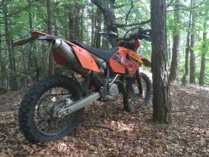 KTM EXC 450 Racing Modell 2007 Top