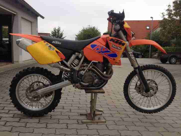 KTM EXC 525 mit großem Teilepaket Enduro Motocross
