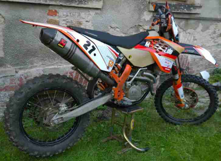 KTM EXC-F 250 Sixdays, Akrapovic, SX Nockenwellen EXC Enduro Motocross