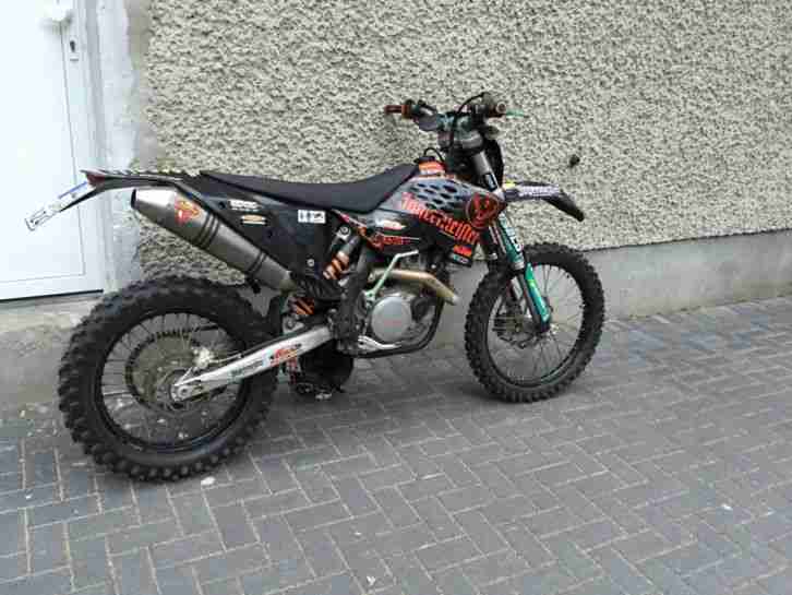 KTM EXC R 450 Cross Akrapovic Alles Neu!! Tüv Neu!! Bj 2008