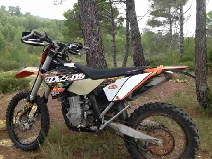 KTM EXC-R 530 Sixdays 2010 / Enduro + Supermoto / offene Leistung eingetragen