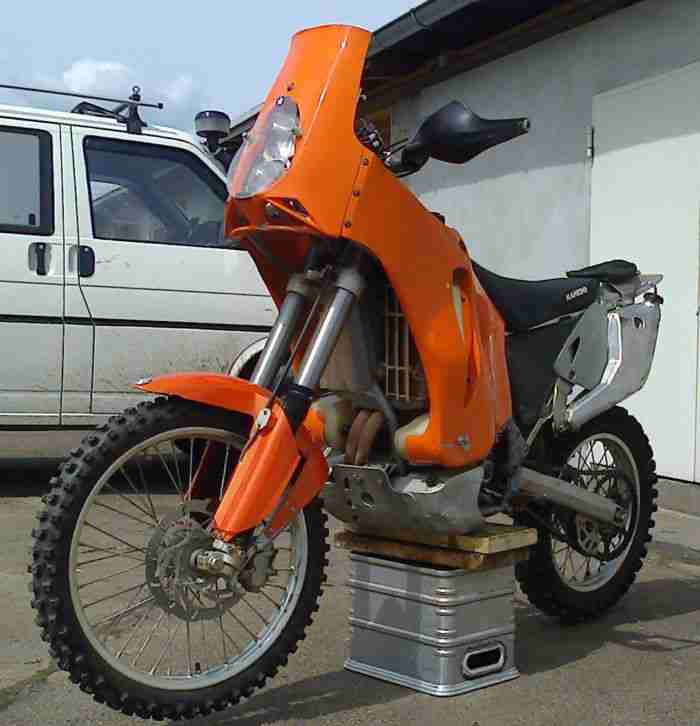 KTM EXC SX Rallye Mecasystem Enduro Dakar Einsatzbereit