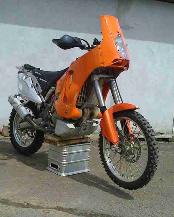 KTM EXC SX Rallye Mecasystem Enduro Dakar Einsatzbereit