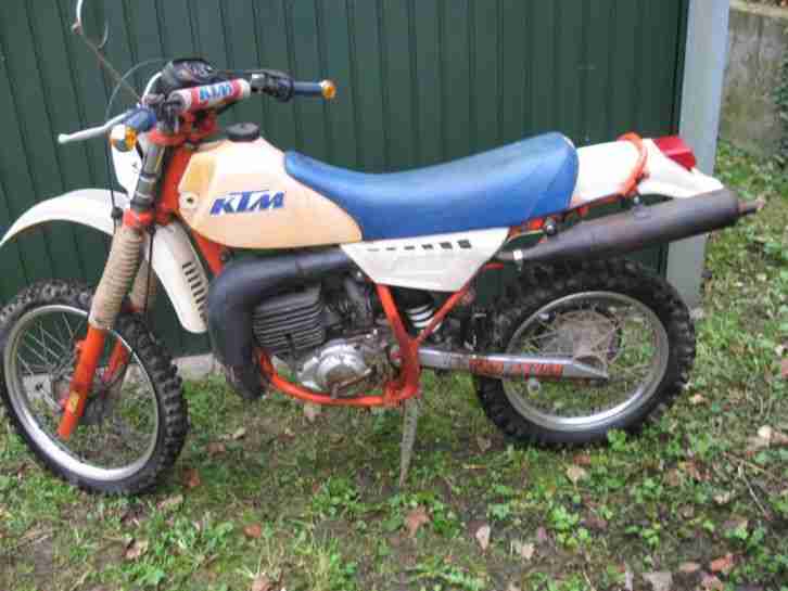 KTM GS 250 CD BJ83 offene Leistung 28 KW eingetragen sehr selten Oldtimer