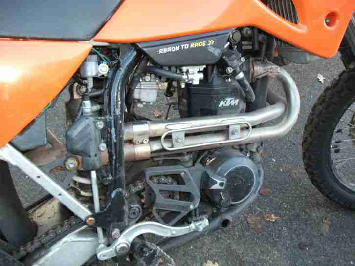 KTM GS 640 LC4 Tüv Sep. 2018 mit leichten Unfallschaden