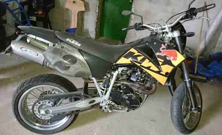 KTM LC4 4T-EGS Motorrad 640 Sebring bj 2002 Mikuni Supermoto