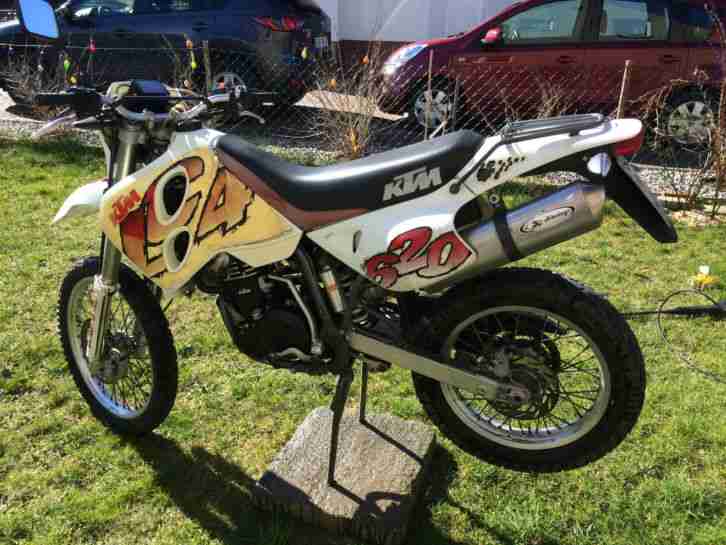 KTM LC4 620 RD + KTM LC4 400ccm Motor