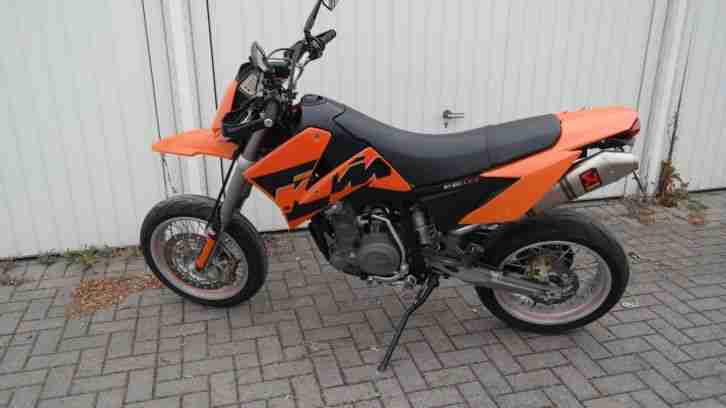 KTM LC4 640 SM Supermoto Akrapovic
