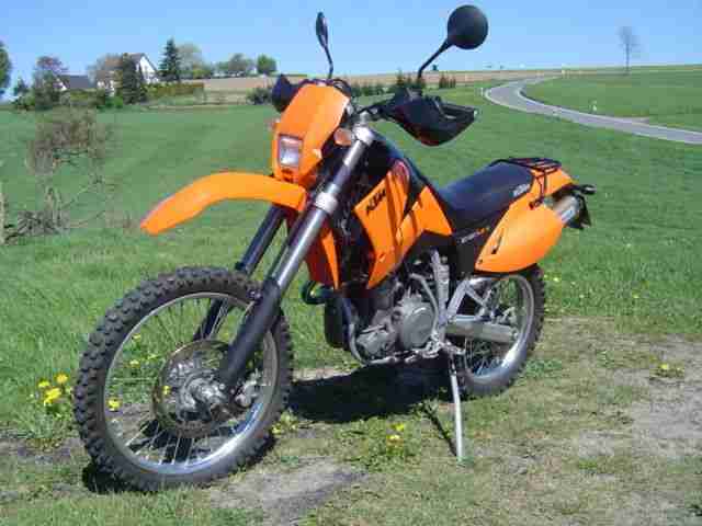KTM LC4 ! TOP Zustand ! Scheckheft ! TÜV NEU ! + kompl. TOURENPAKET ! TOP !!!