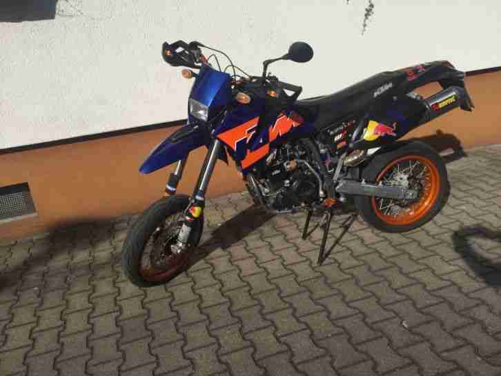 KTM Lc4 mit AKRAPOVIC AUSPUFF TOP!!!