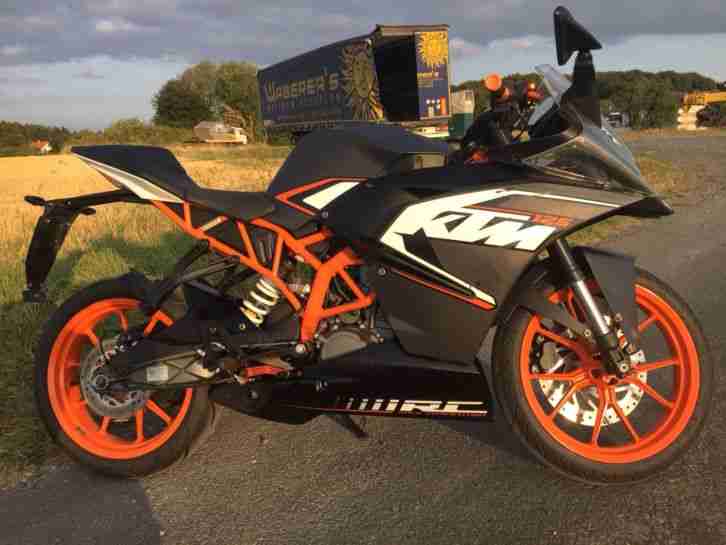 KTM RC125, Ez. 2015, nur 3400Km., erste Hand