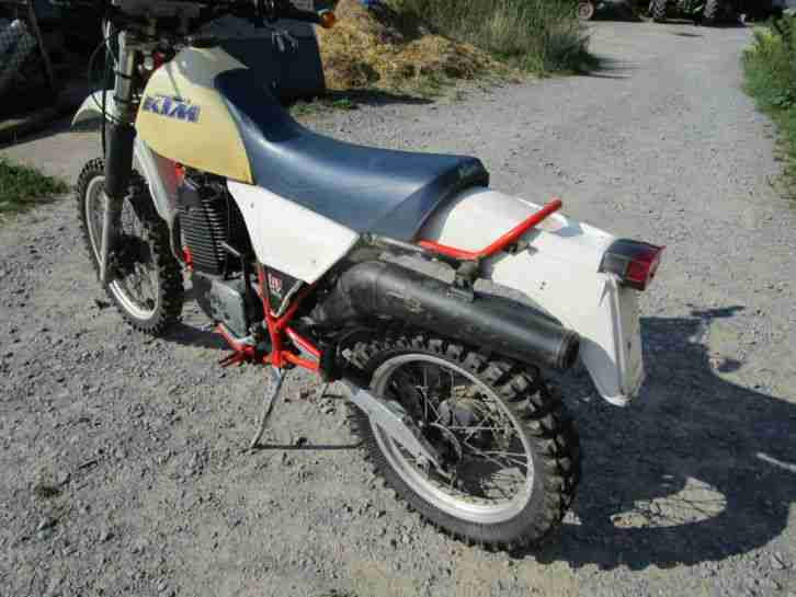 KTM Rotax GS 600- 4T , Sammlerstück oder zur Restauration, dt. Brief, EZ 07/84