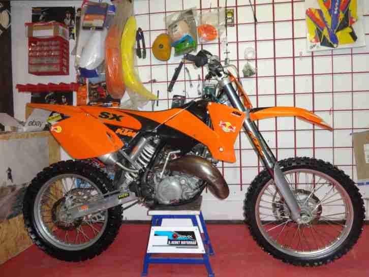 KTM SX 125 2 Takt 40 PS Motocross Modell 2000