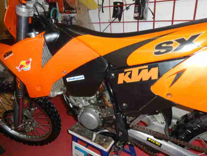 KTM SX 125 2 Takt 40 PS Motocross Modell 2000