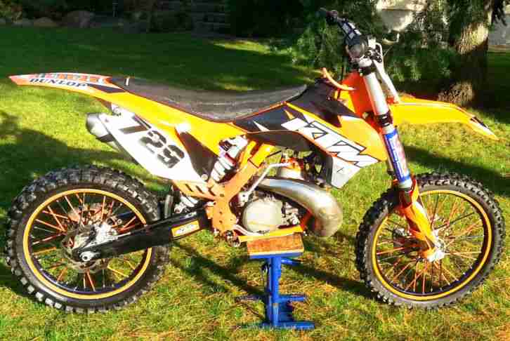 KTM SX 250 2-Takt gepflegtes Motocross Bike Mod. 2011 no KXF CRF CR YZ TE TC