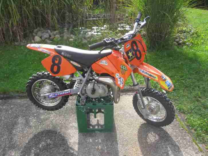 KTM SX 50 Mini ( Adventure ) Motocross Kinderbike Kindercross Vollcross